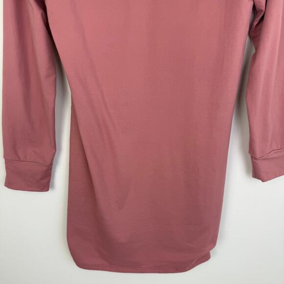 TMG New York Womens Girl Bubble Gum Queen Pearl Graphic Pink Hoodie Dress Medium - Picture 8 of 10